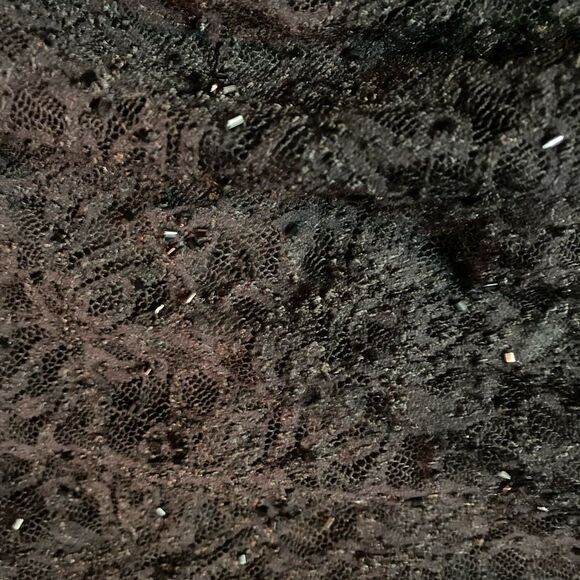 #308 CACHET Black Beaded Cocktail Dress - Picture 6 of 11